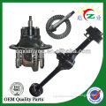 tricycle semi floating mechanical brake rear axle chinese atv